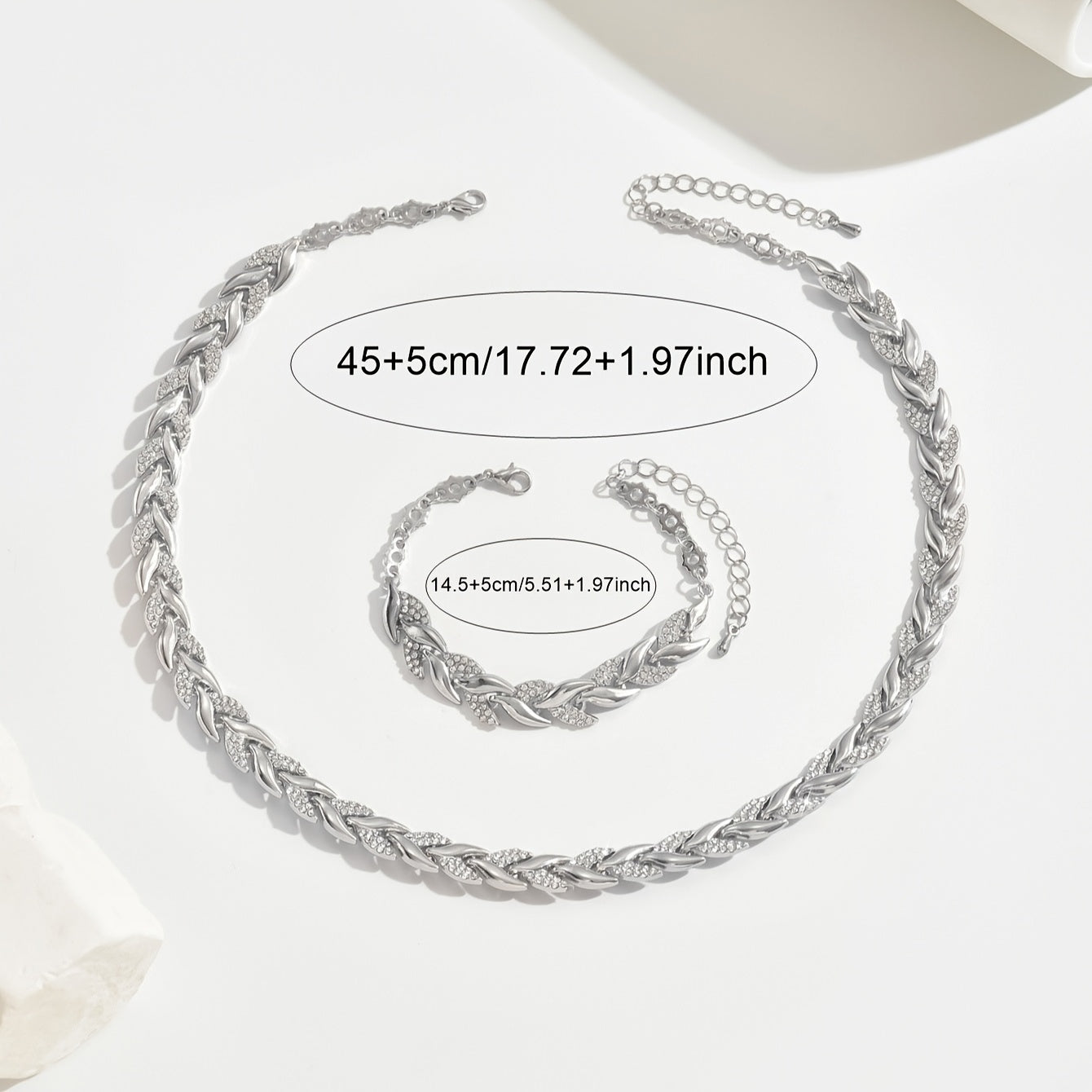 Storm | Necklace and bracelet