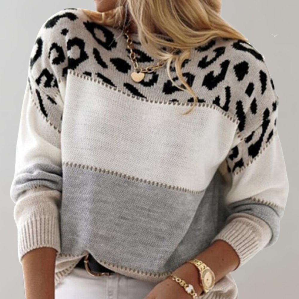 Claire | Leopard Sweater