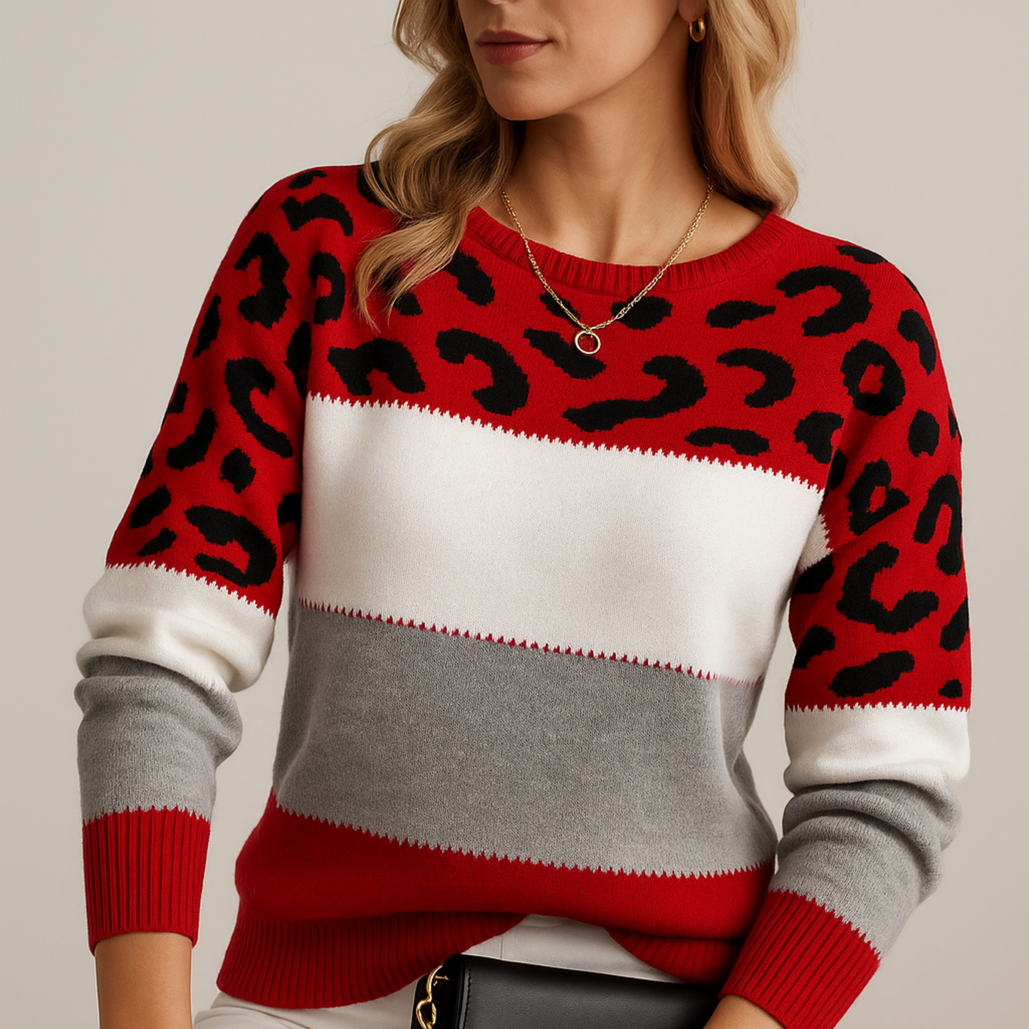 Claire | Leopard Sweater
