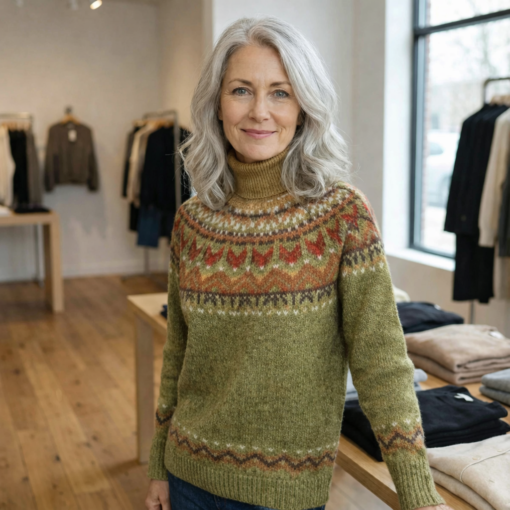 Elena | Retro Sweater